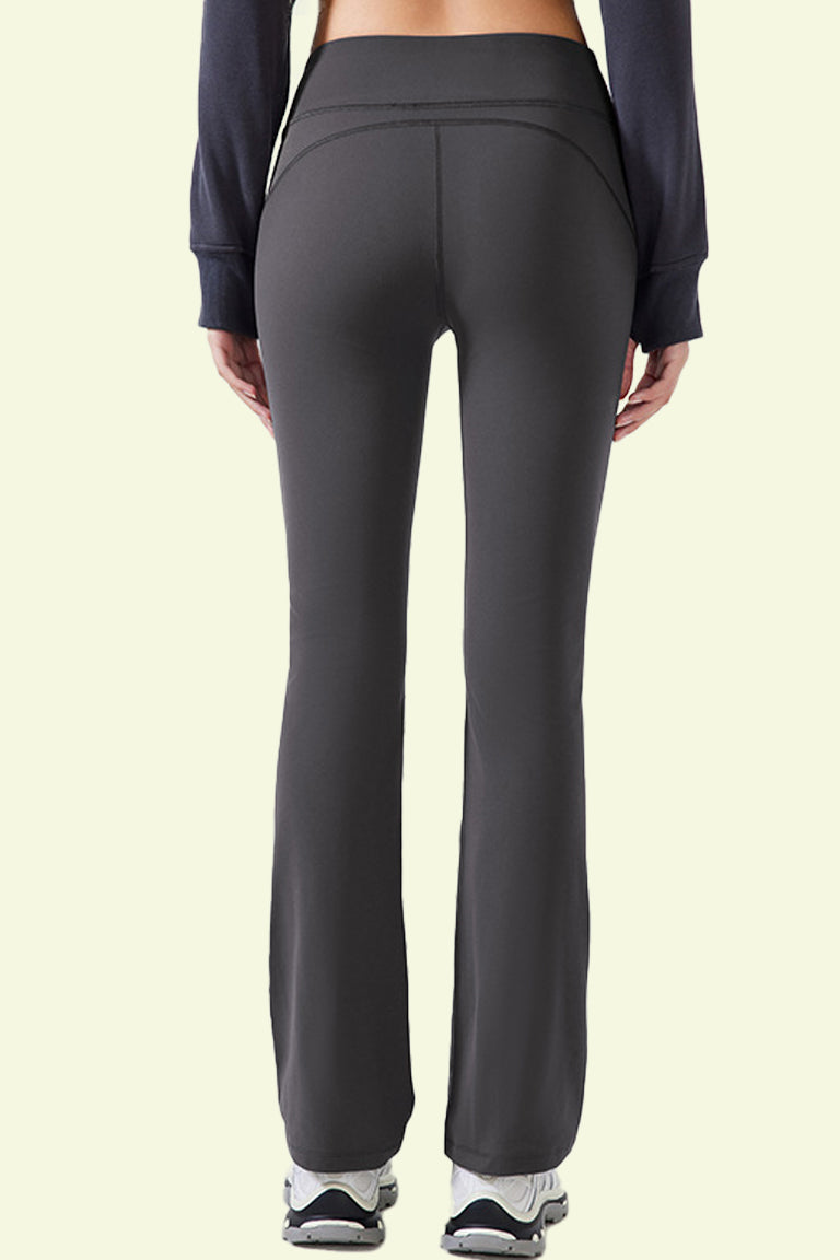 COCRE Fleece Flared Yoga Pants