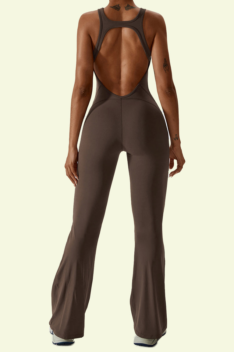 COCRE One-piece flared pants yoga suit