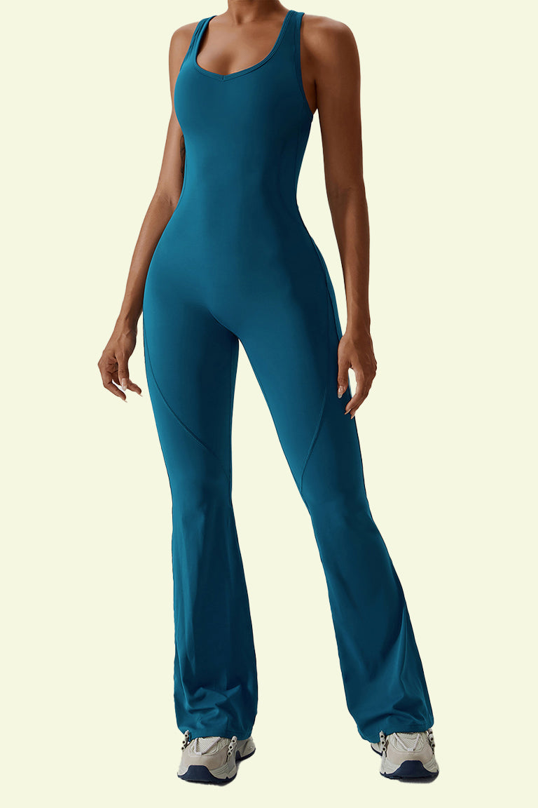 COCRE One-piece flared pants yoga suit