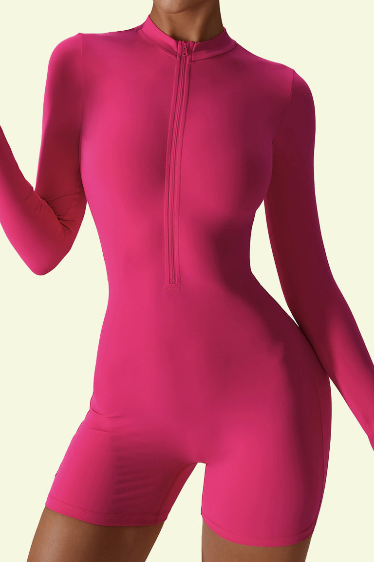 COCRE zippered yoga suit