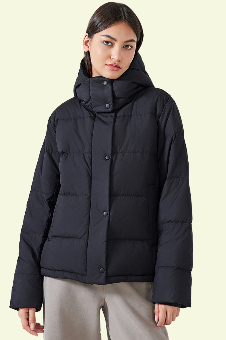 OCRE Casual Hooded Down Jacket