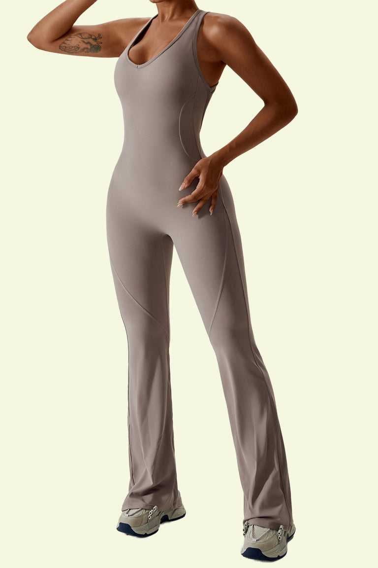 COCRE One-piece flared pants yoga suit