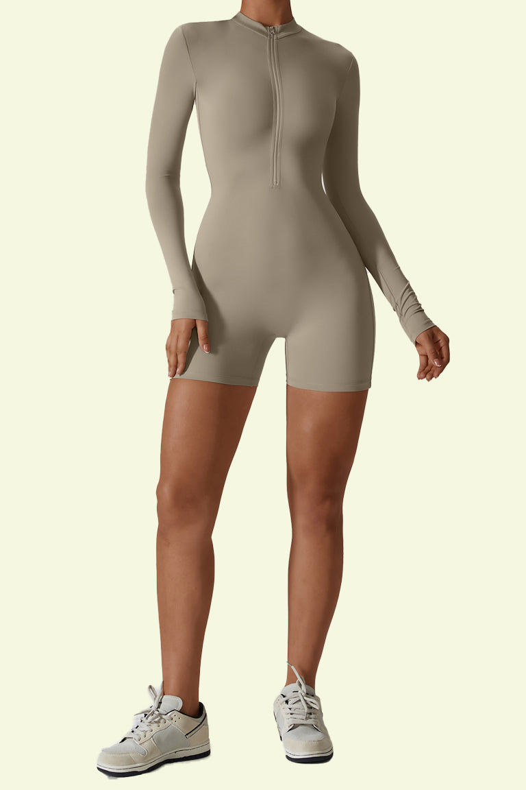 COCRE zippered yoga suit