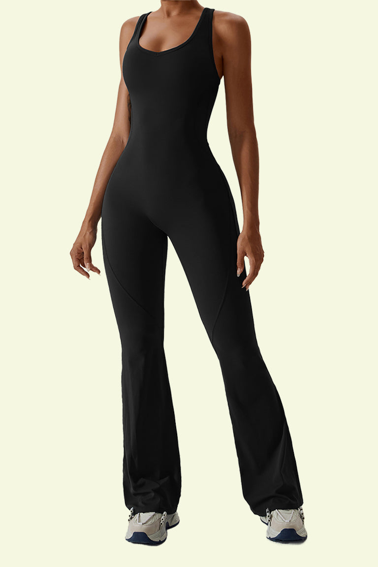 COCRE One-piece flared pants yoga suit