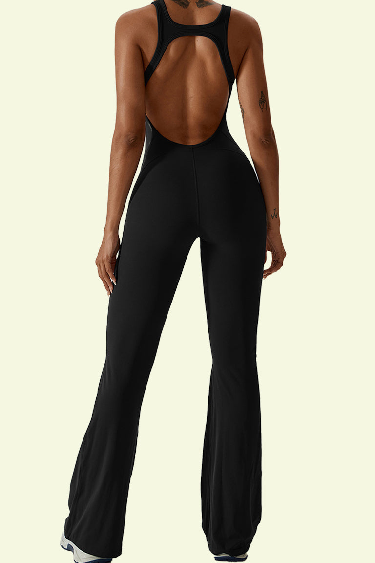 COCRE One-piece flared pants yoga suit