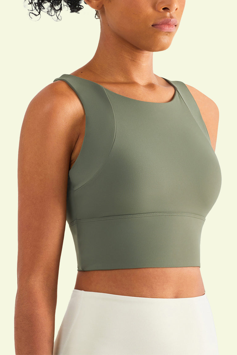 COCRE Fixed Cup Yoga Tank Top