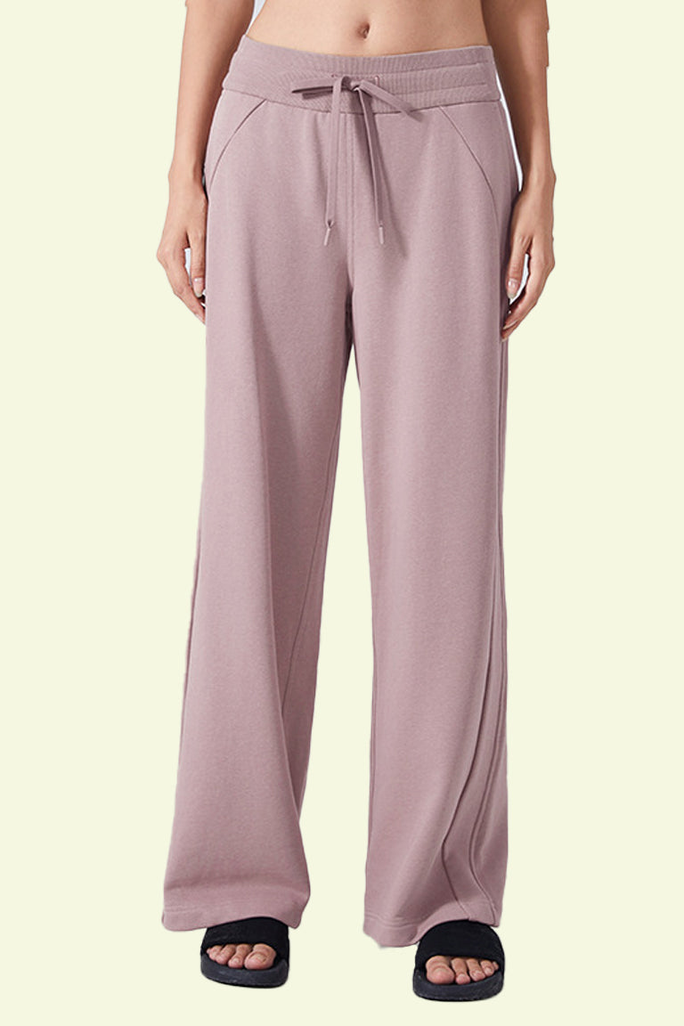 COCRE casual sports straight wide-leg sweatpants