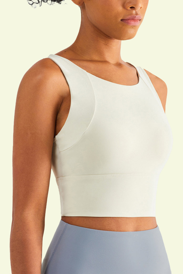 COCRE Fixed Cup Yoga Tank Top