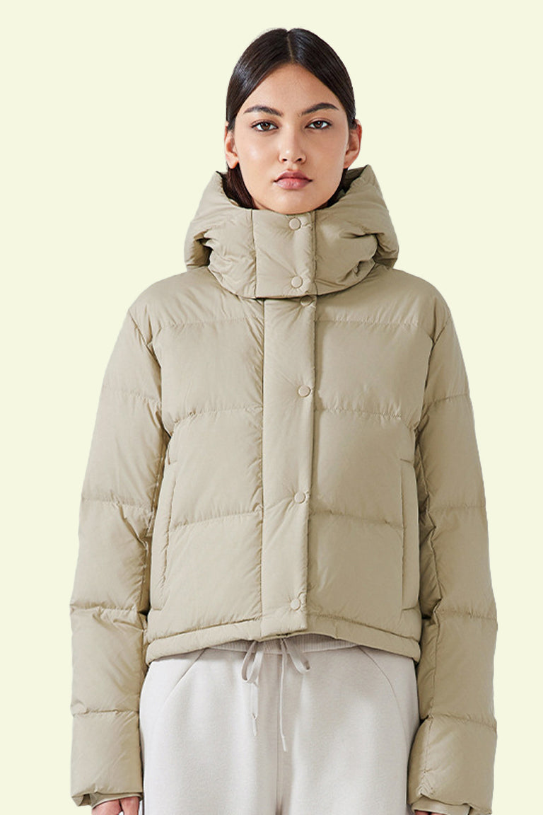 COCRE warm waterproof down jacket