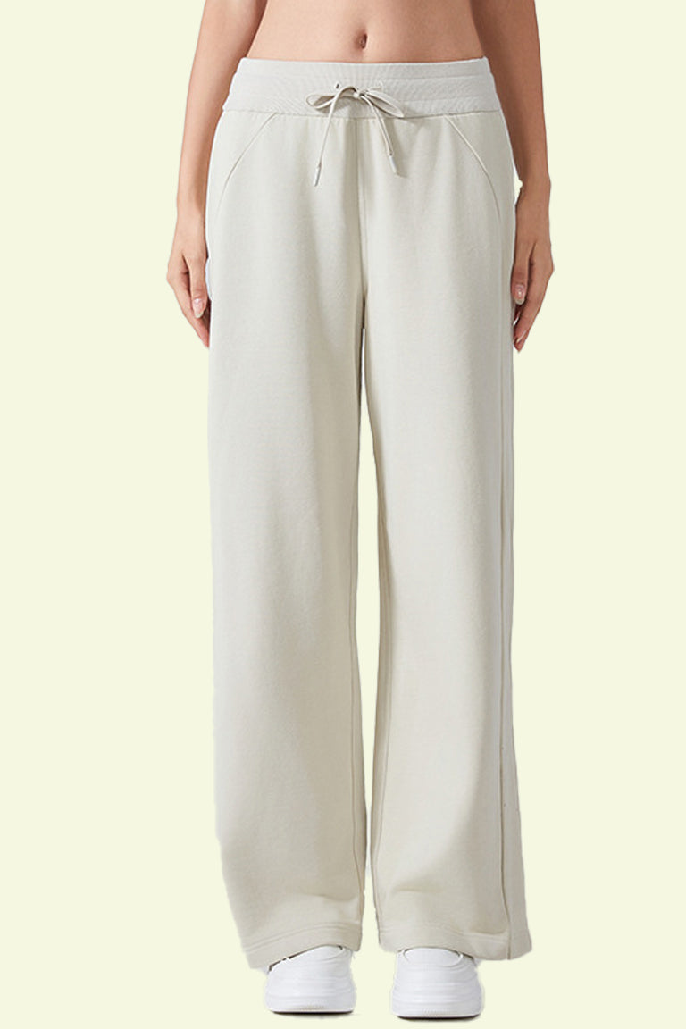 COCRE casual sports straight wide-leg sweatpants