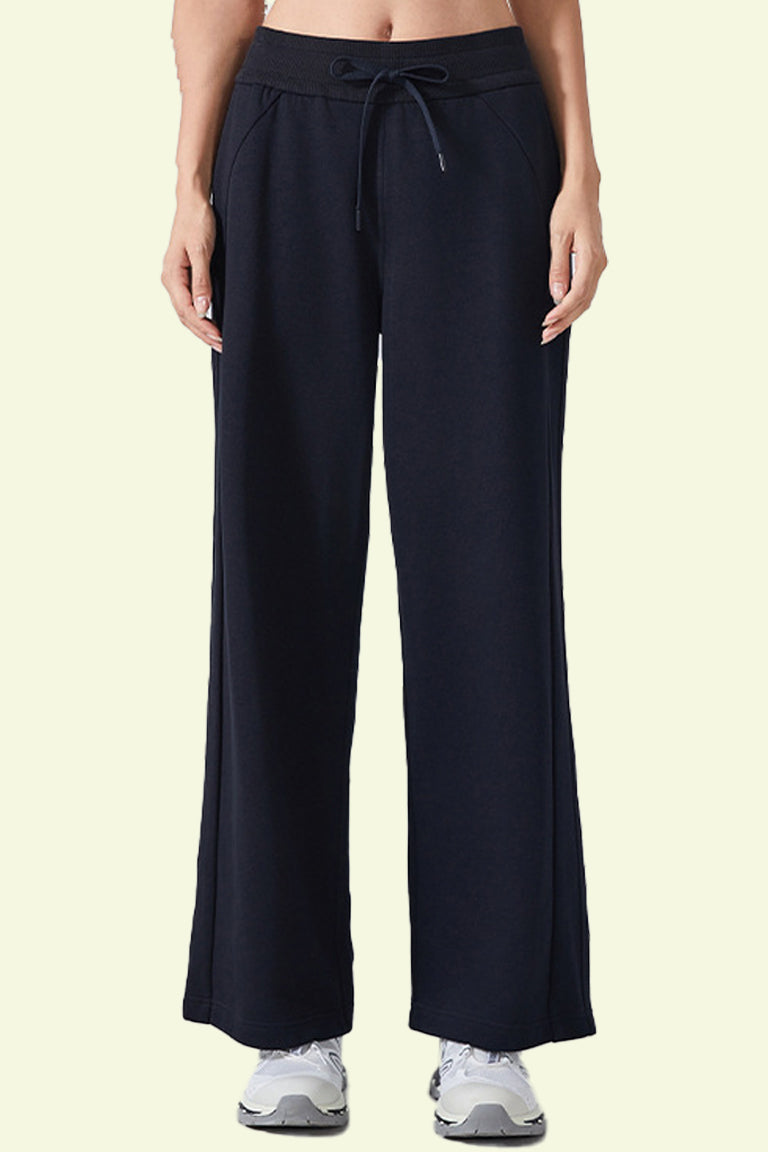 COCRE casual sports straight wide-leg sweatpants